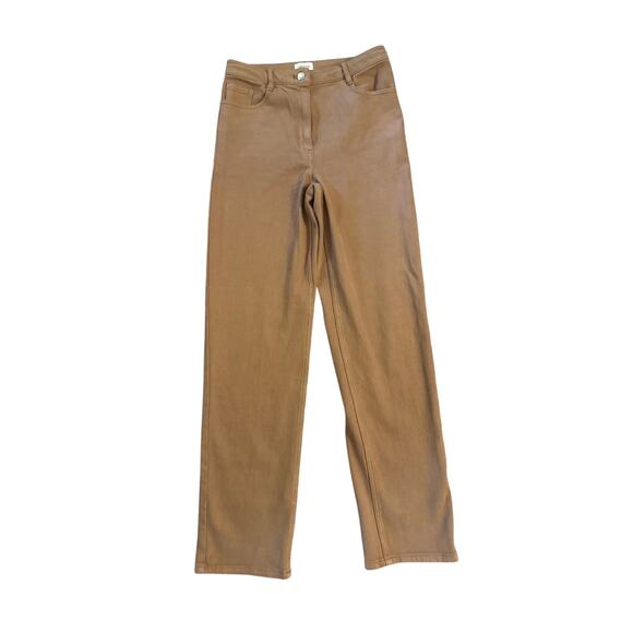 Women 4 Aritzia Wilfred Free The Melina Brown High Rise Jeans Denim Pants - Picture 1 of 6